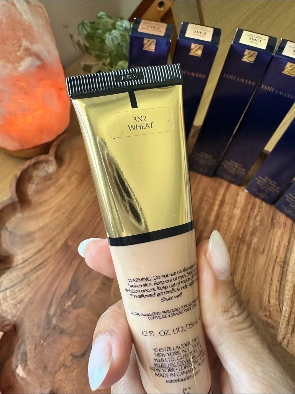 Estee Lauder Futurist Hydra Rescue Moisturizing Makeup 3N2 WHEAT